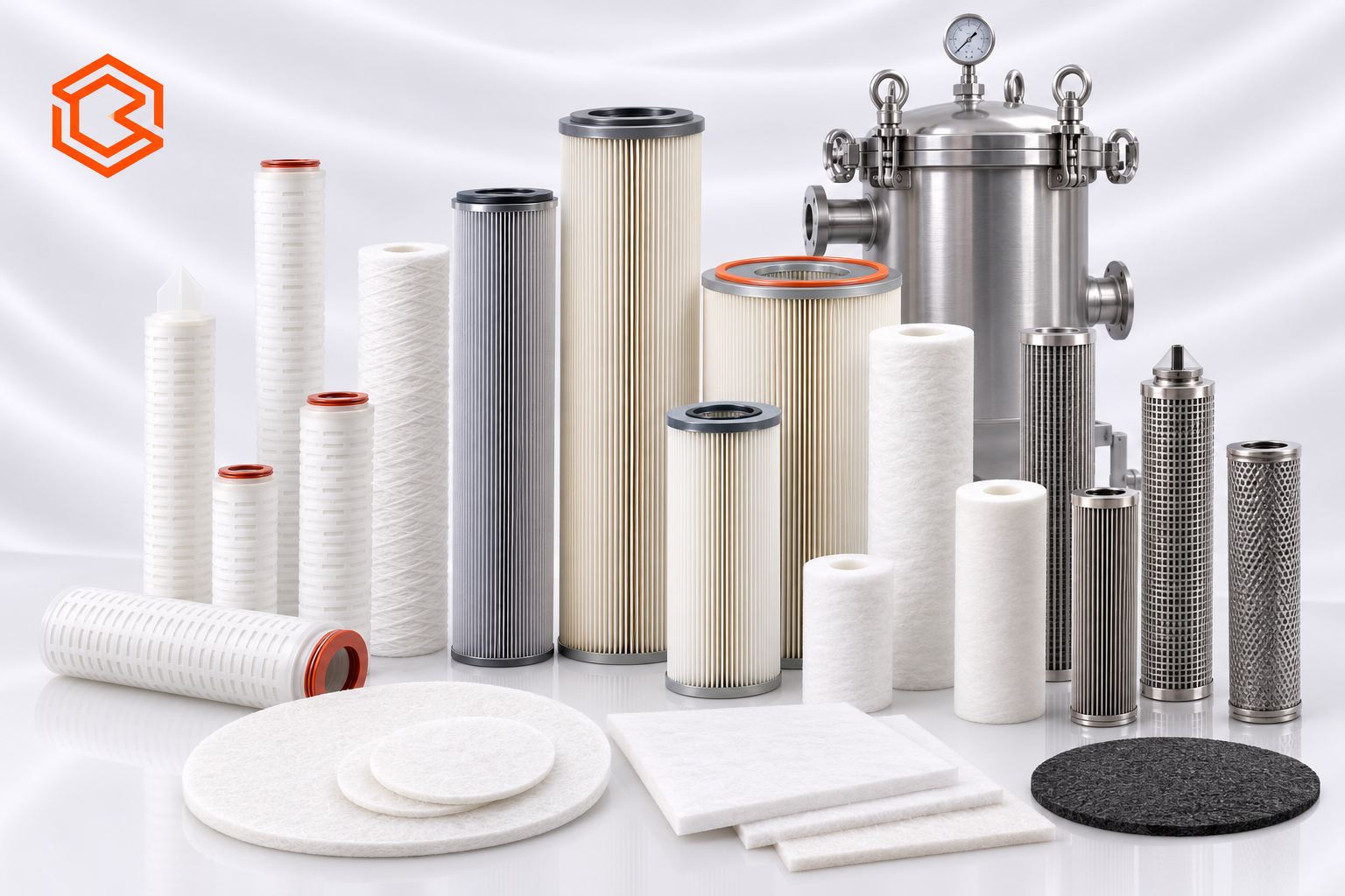 Sri Bharathi industrial filtration media and housings for liquid and process applications